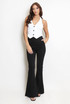 High Waisted Flare Trouser