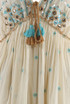 Embellished Boho A-Line Dress