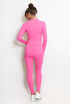 Fitted Long Sleeve Active Top And Leggings Set
