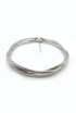 Twisted Layered Metal Choker Necklace 