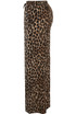 Leopard Print Knotted Wide Leg Trouser