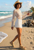 Sheer Crochet Playsuit