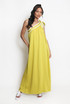 Tie One Shoulder Maxi Dress