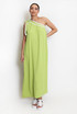 Tie One Shoulder Maxi Dress