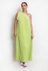 Tie One Shoulder Maxi Dress