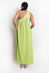 Tie One Shoulder Maxi Dress