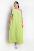 Tie One Shoulder Maxi Dress