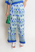 Floral Print Wide Leg Trouser