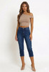 Asymmetric One Shoulder Crop Top