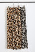 Elasticated Leopard Print Wide Leg Trouser