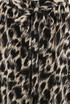 Elasticated Leopard Print Wide Leg Trouser