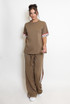 Sports Band T-Shirt And Trouser Set