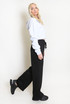 Elasticated Waist Wide Leg Jogger 