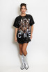 Tiger Sequin T-Shirt Dress