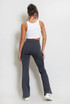 Elasticated Waist Push Up Flare Trouser