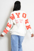 New York Embossed Jumper