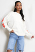 New York Embossed Jumper