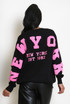 New York Embossed Jumper