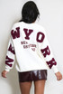 New York Embossed Jumper