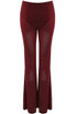 Studs Trim Mesh Flare Hem Trouser (PRE ORDER)