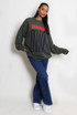 Amore MIO Slogan Oversized Sweatshirt