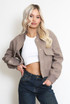 Bomber Jacket With Pockets(PRE ORDER)