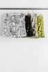 Sequin Disc Mini Skirt