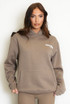 New York Bubble Slogan Hooded Sweatshirt