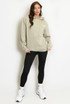 New York Bubble Slogan Hooded Sweatshirt