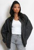 Wool Look Bomber Jacket