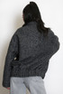 Wool Look Bomber Jacket