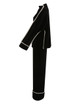Contrast Seam Knitted Loungewear Set