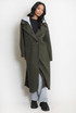 Combined Overcoat With Hood
