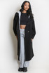 Combined Overcoat With Hood