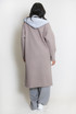 Combined Overcoat With Hood