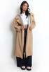 Combined Overcoat With Hood