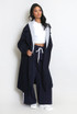 Combined Overcoat With Hood