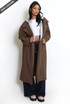 Combined Overcoat With Hood
