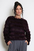Mohair Tiered Long Sleeve Top
