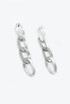 Multi Link Bevelled Drop Earrings