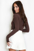 Round Neck Long Sleeve Bodysuit