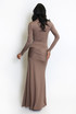 Front Tie Maxi Dress