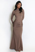 Front Tie Maxi Dress