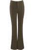 Seam Front Flare Trouser