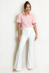 Seam Front Flare Trouser
