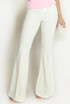 Seam Front Flare Trouser
