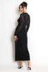 Lurex Midi Skirt