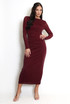 Lurex Midi Skirt