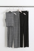 Embellished Sleeveless Crop Top & Trouser Co-Ord