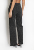 Full Diamante Embellished Wide Fit Jeans